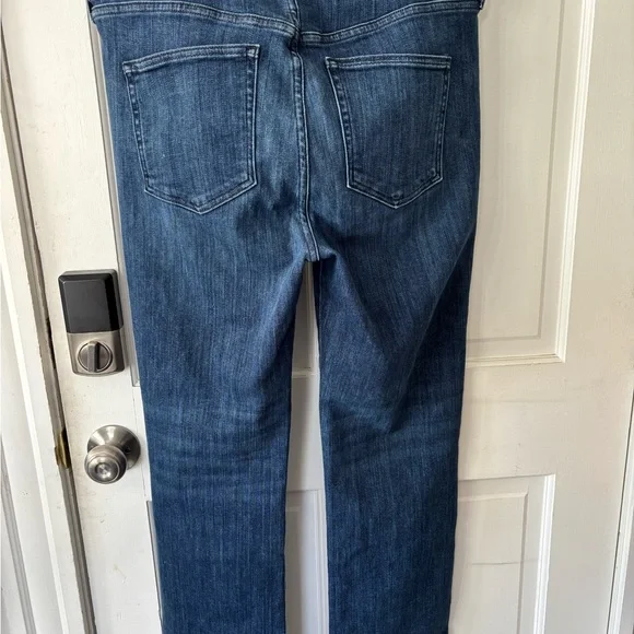 EUC AYR The Pop Jeans Size 34L High Rise Straight Denim - Picture 2 of 7
